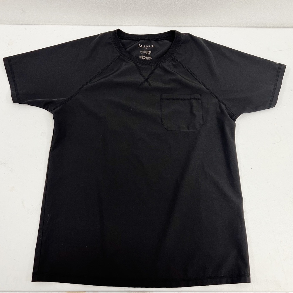 Jaanuu Crew Neck Raglan Scrubs Top